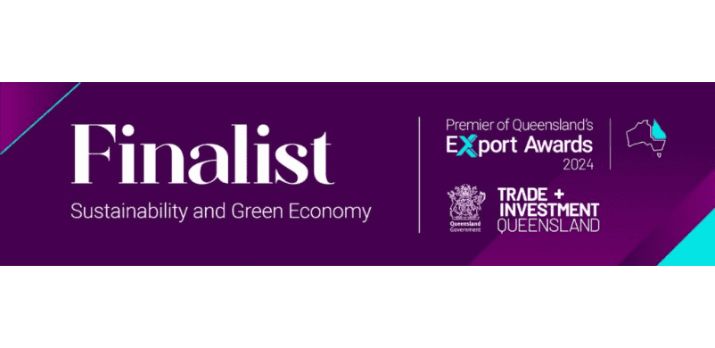 2024 Finalist Sustainability, Green Economy, QLD Export Awards