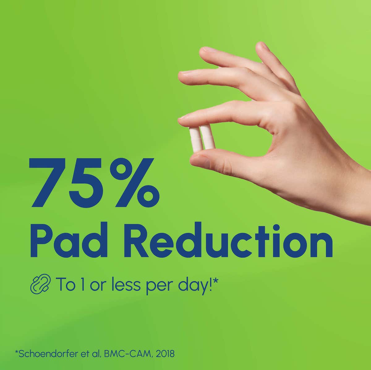 75% pad reduction with Prorox