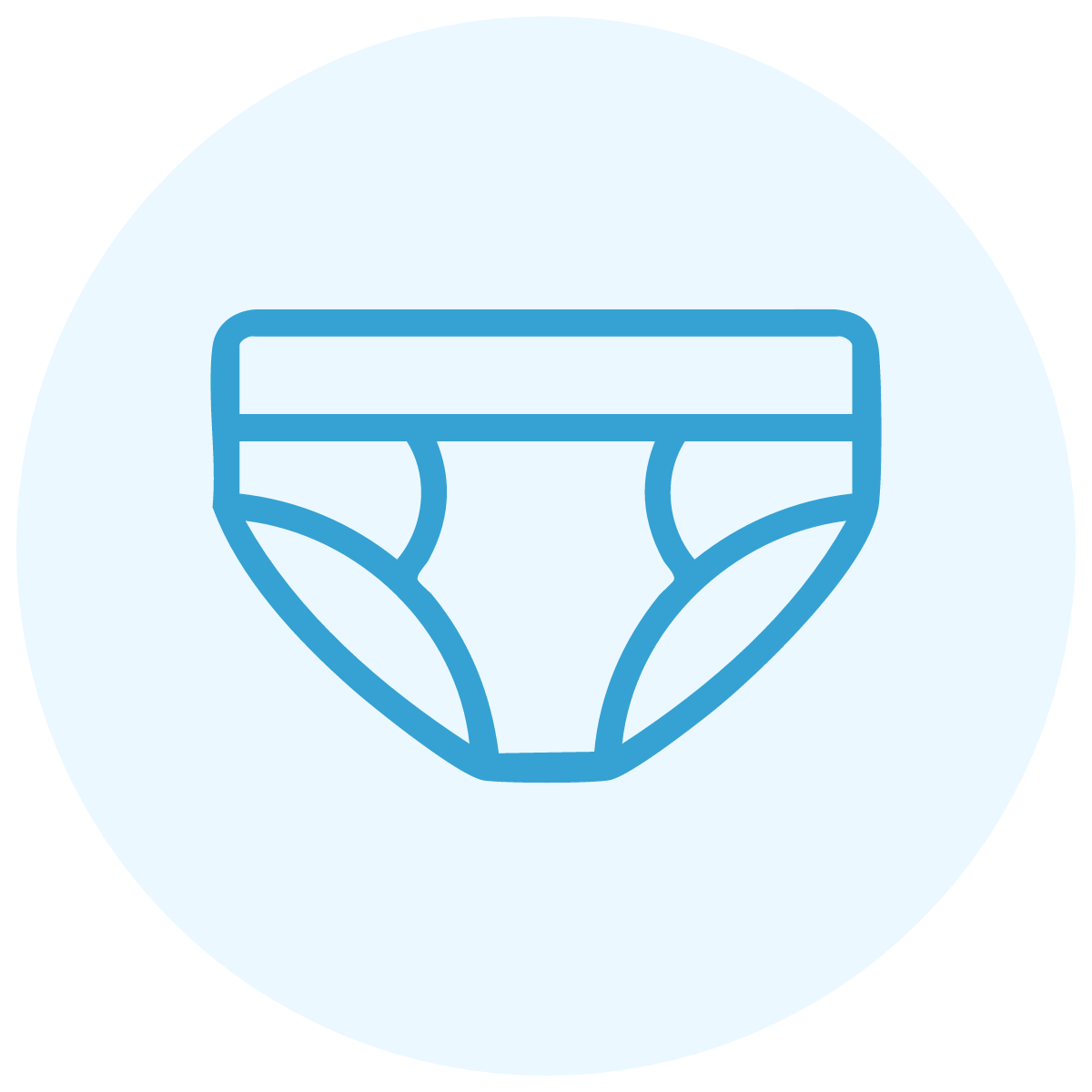 Dribbling after you pee icon