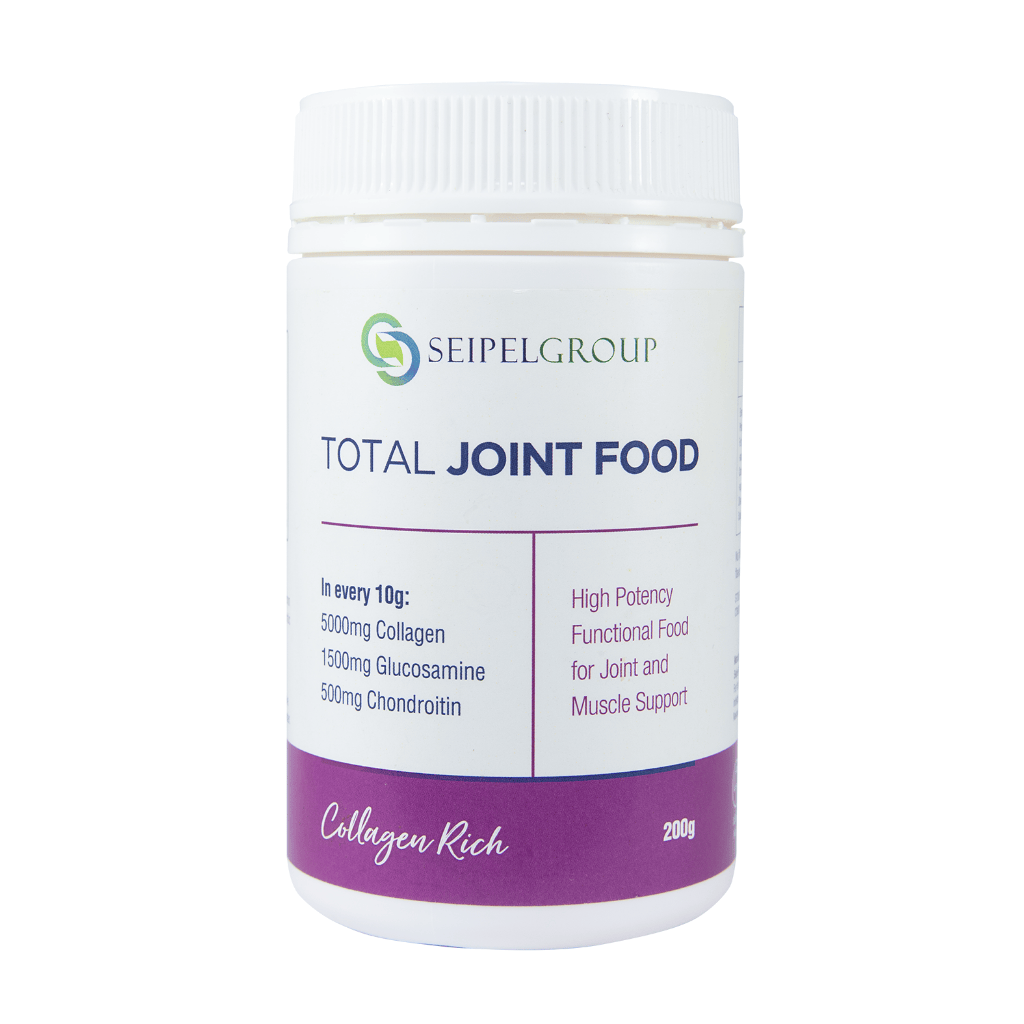 Total Joint Food bottle front - High Potency Functional Food for Joint and Muscle Support.
